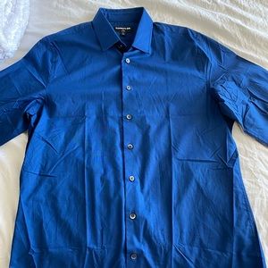 Blue dress shirt